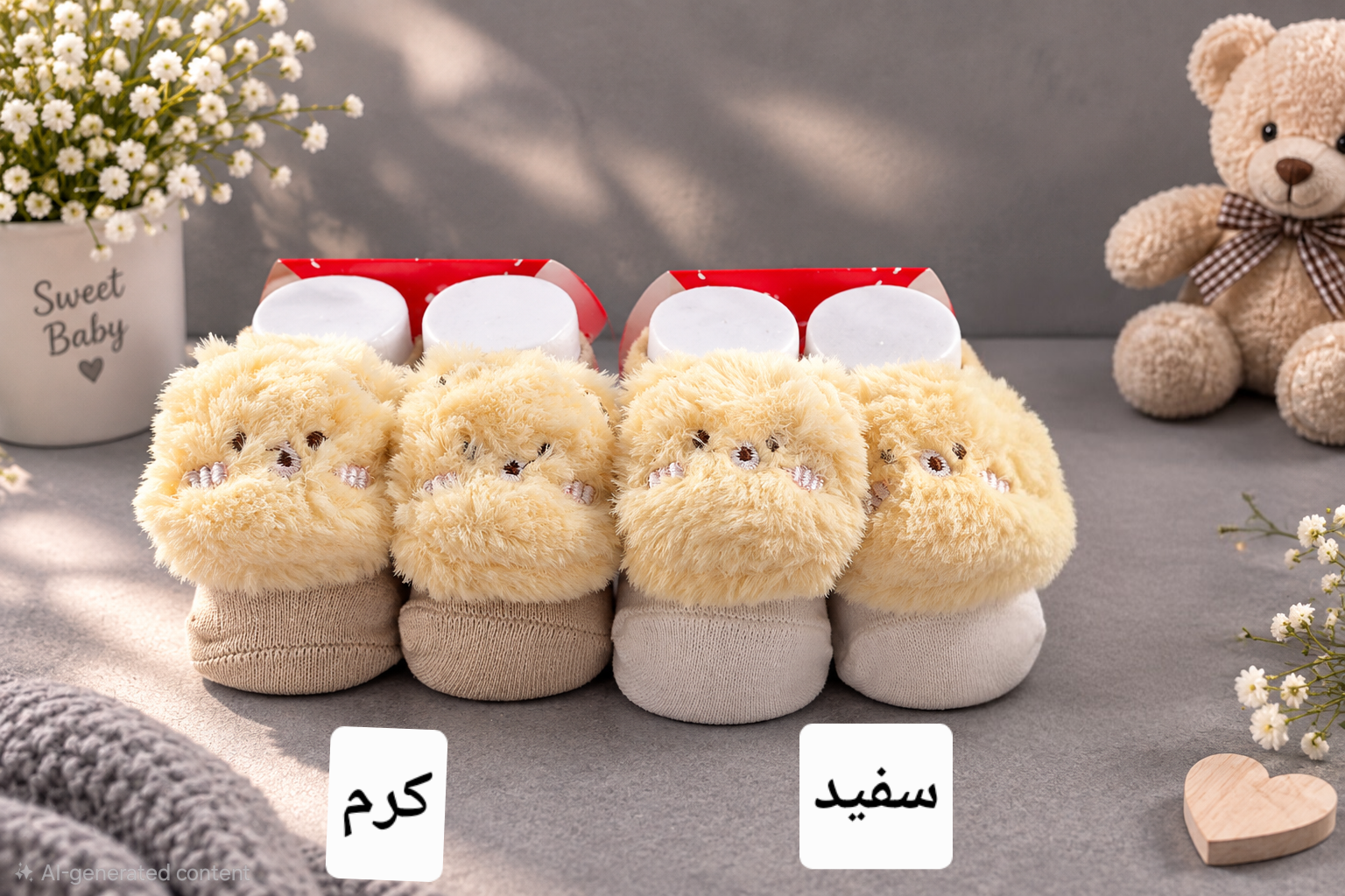 جوراب نقلی عروسکی ، استپ دار ،